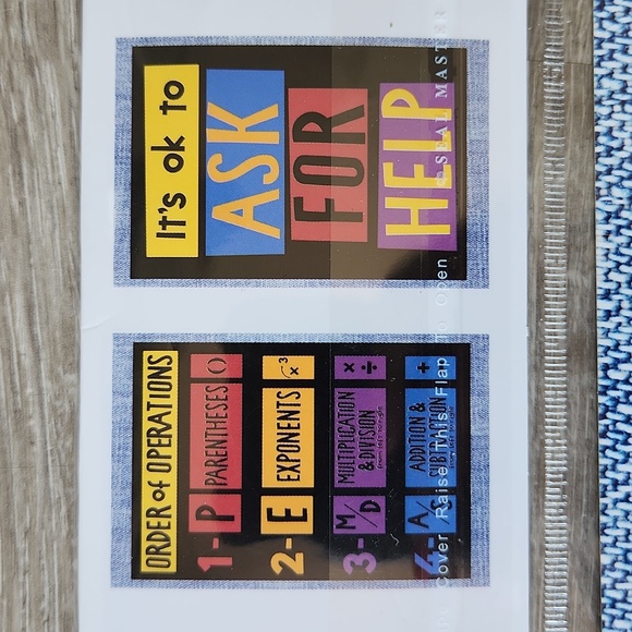 Teacher School Supplies, Wall Clings, Posters and Banner NWT - Picture 6 of 9